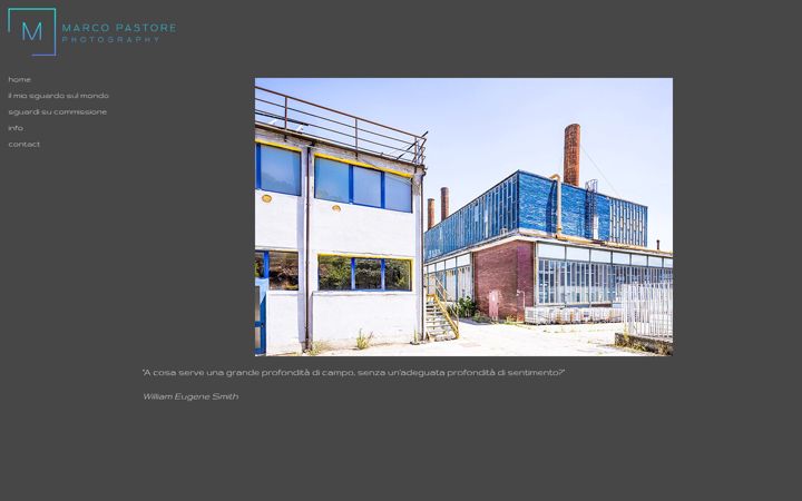 Screenshot of marcopastore.eu