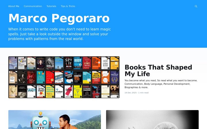 Screenshot of marcopeg.com