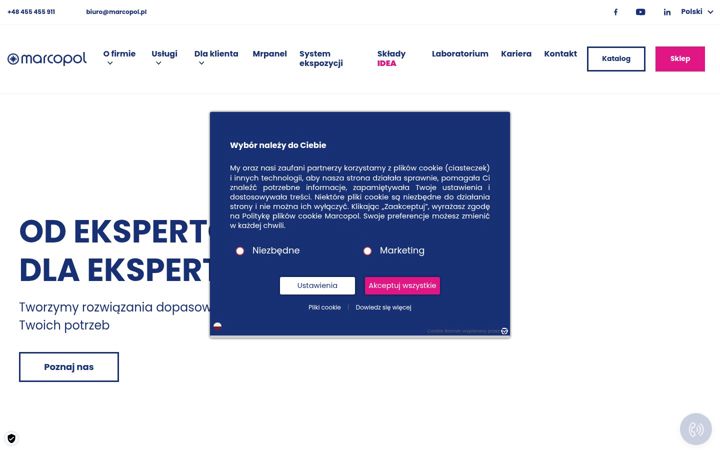 Screenshot of marcopol.pl