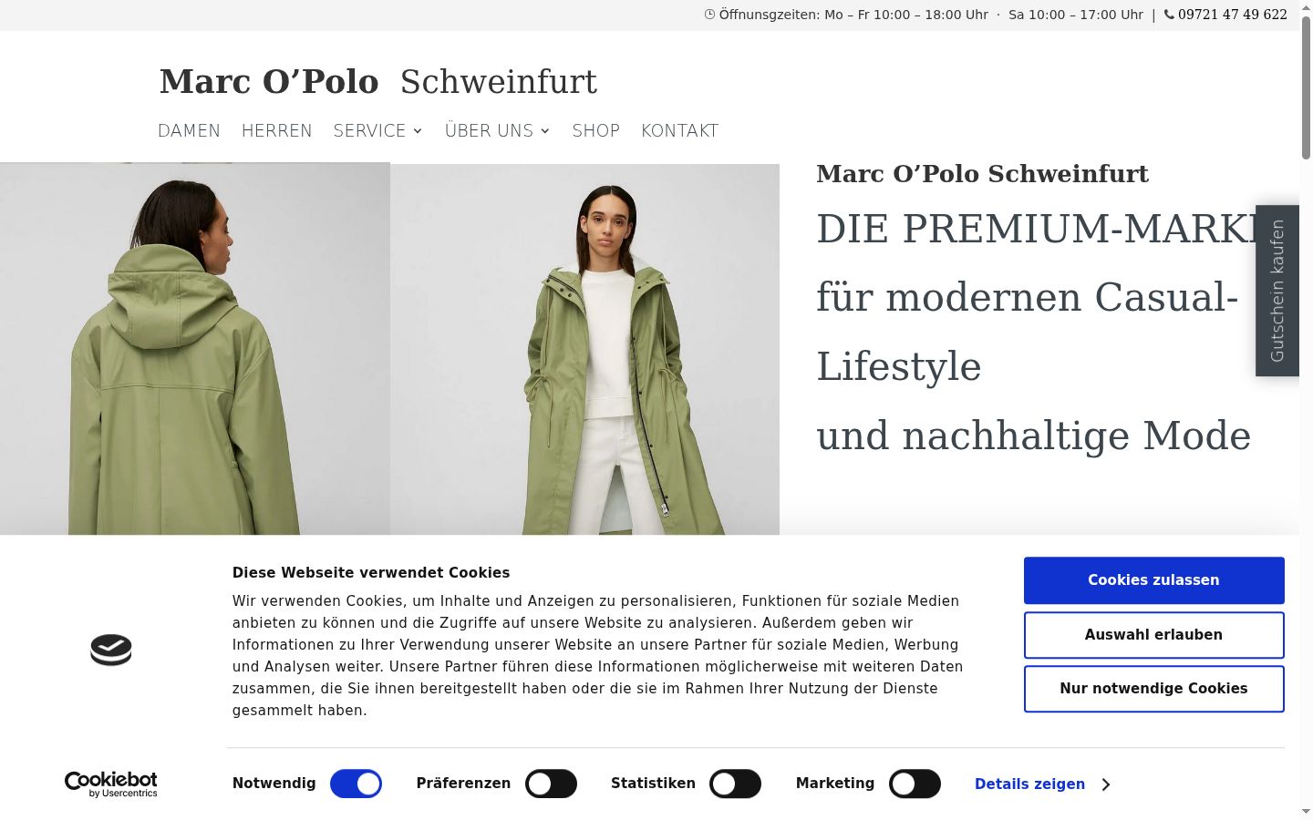 Sutikimo reklamjuostės, rodytos prieš bet kokią sąveiką, ekrano kopija