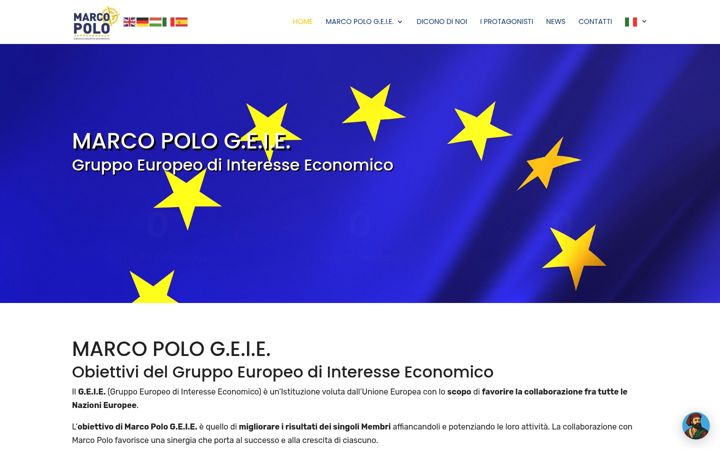 Screenshot of marcopologeie.eu