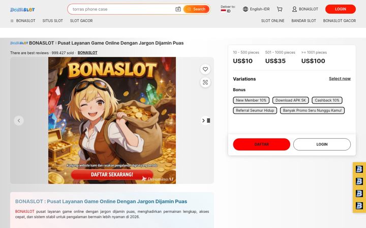 Ekraanipilt saidist marcoraimondi.net
