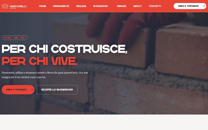 Screenshot of marcorelliedilstore.com