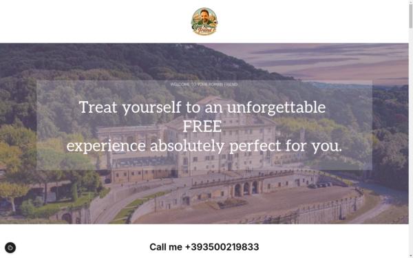 Screenshot of marcoromanfriend.com