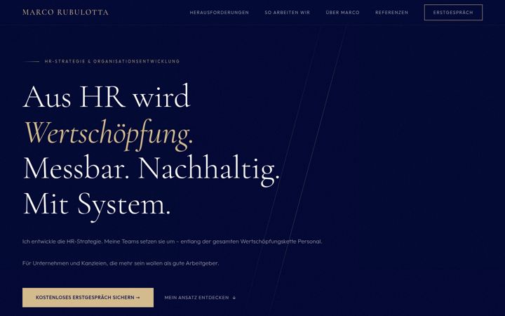 Screenshot of marcorubulotta.de