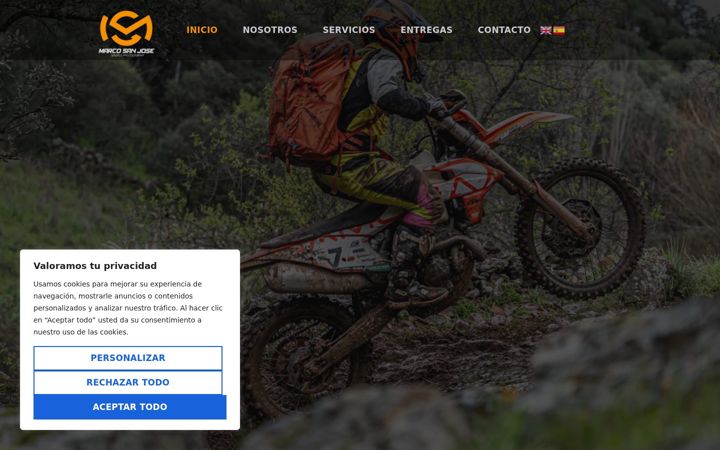 Screenshot of marcosanjose.com