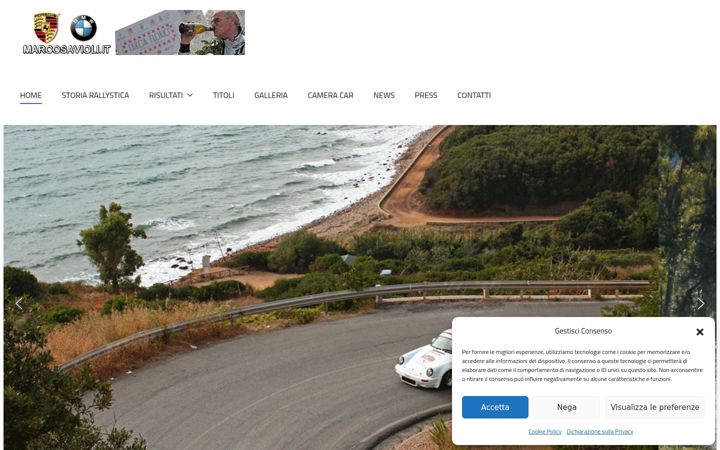 Screenshot of marcosavioli.it