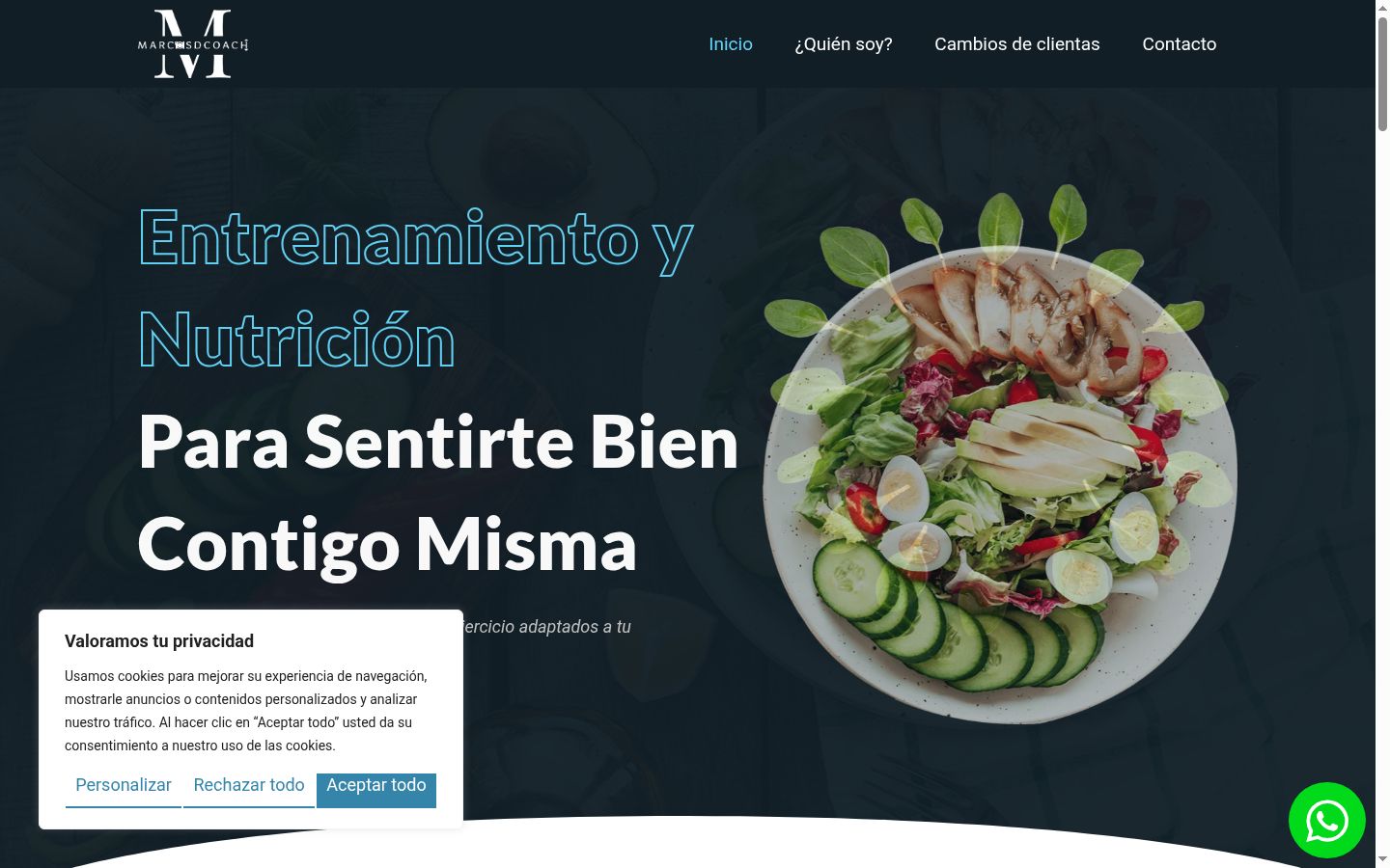 Screenshot tal-banner tal-kunsens muri qabel kwalunkwe interazzjoni