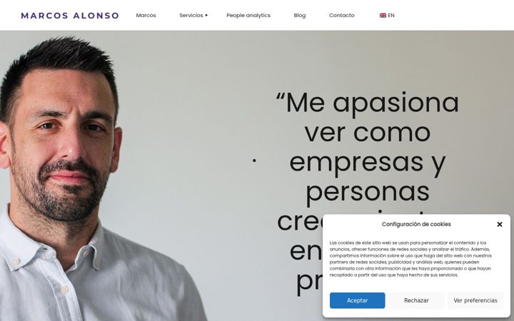 Screenshot of marcosmalonso.com