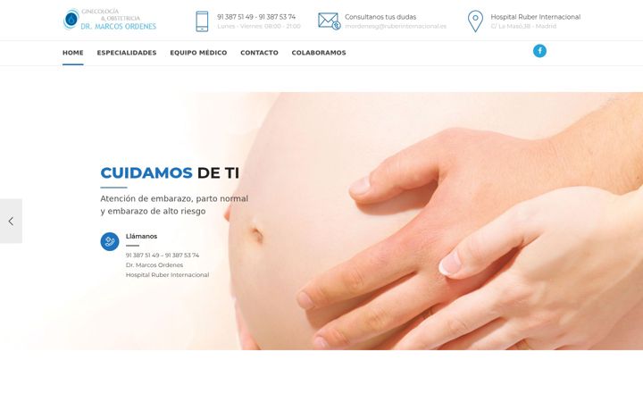 Screenshot of marcosordenes.com