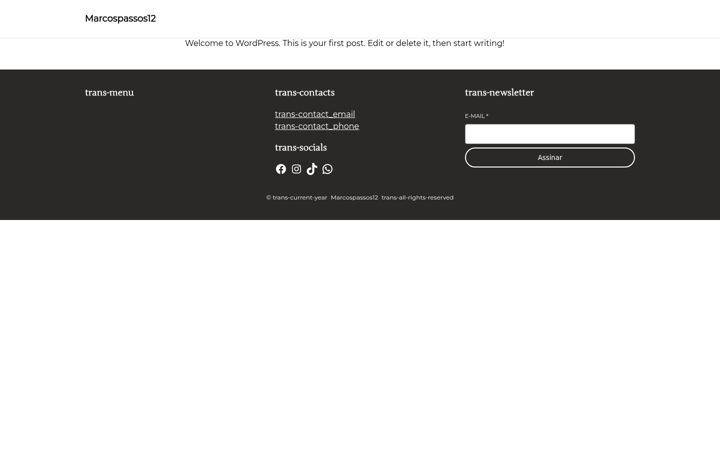 Screenshot of marcospassos12.com