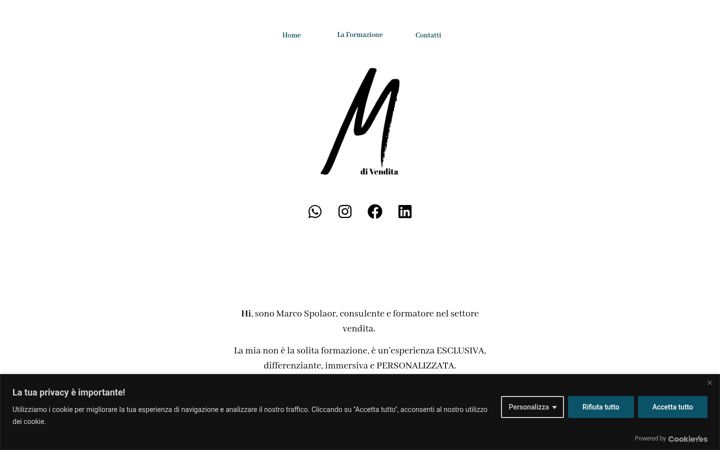 Screenshot of marcospolaor.it