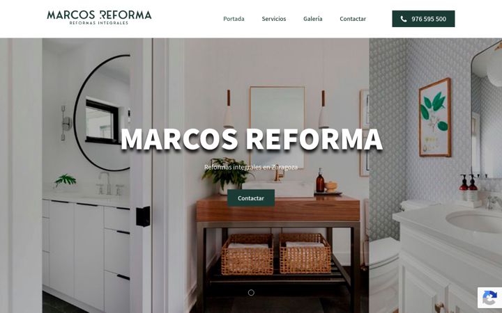 Screenshot of marcosreforma.com