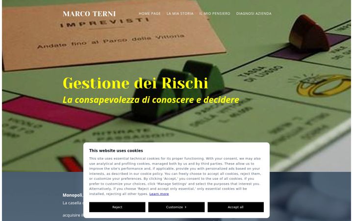Screenshot of marcoterni.it
