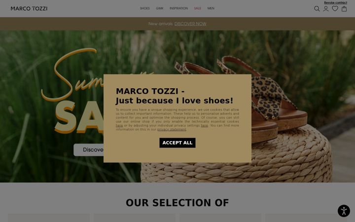 Screenshot von marcotozzi.com