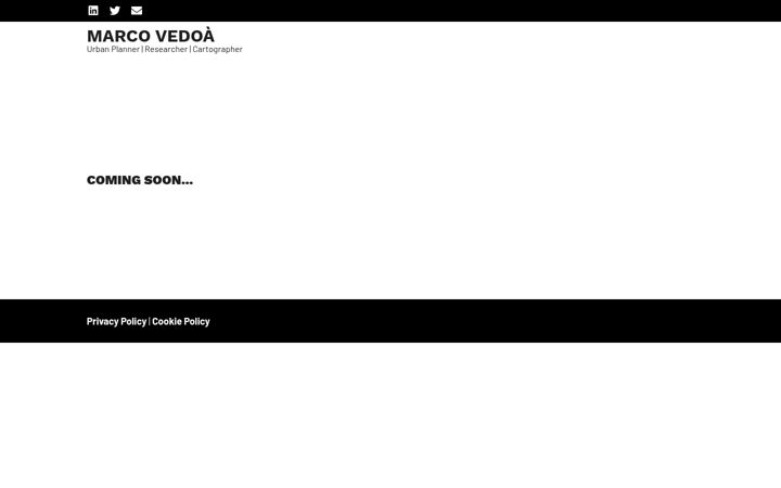 Screenshot of marcovedoa.com