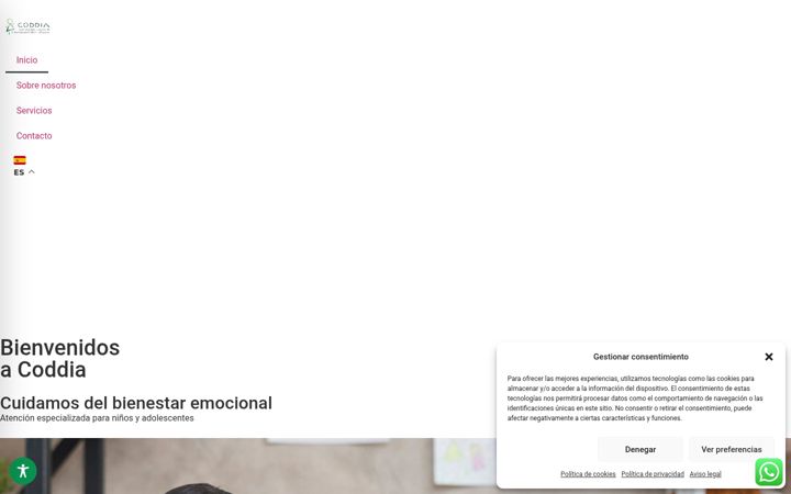 Screenshot of marcplanaspsicologia.com