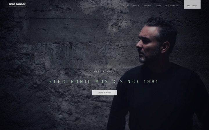 Screenshot of marcromboy.com