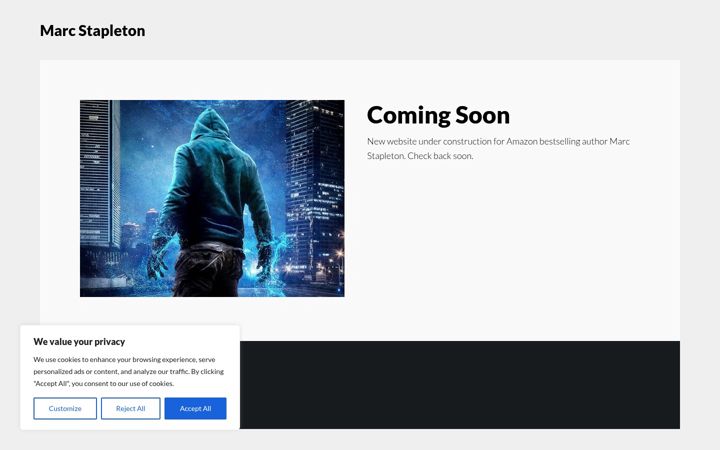 Screenshot of marcstapleton.com