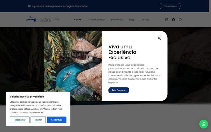 Screenshot of marcuci.com.br