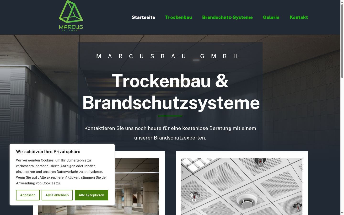Screenshot tal-banner tal-kunsens muri qabel kwalunkwe interazzjoni