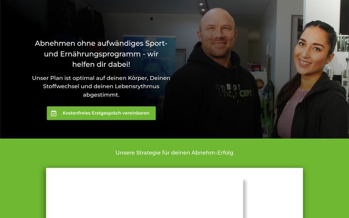 Screenshot of marcusbodyconcept.de