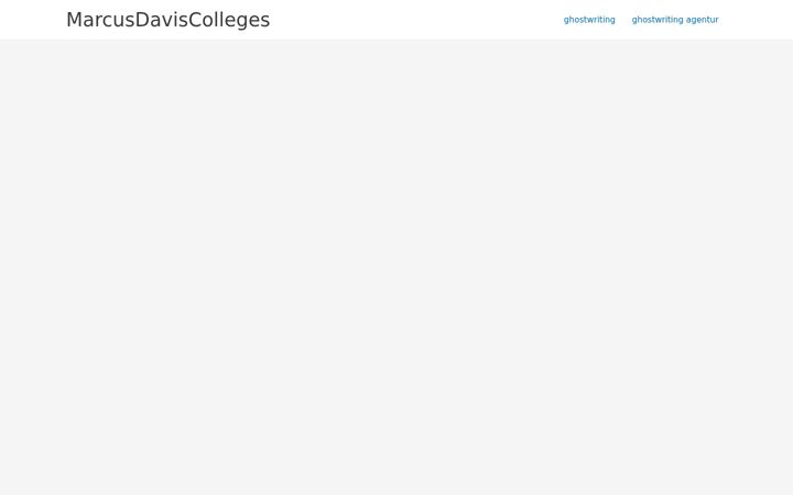 Screenshot of marcusdaviscolleges.com