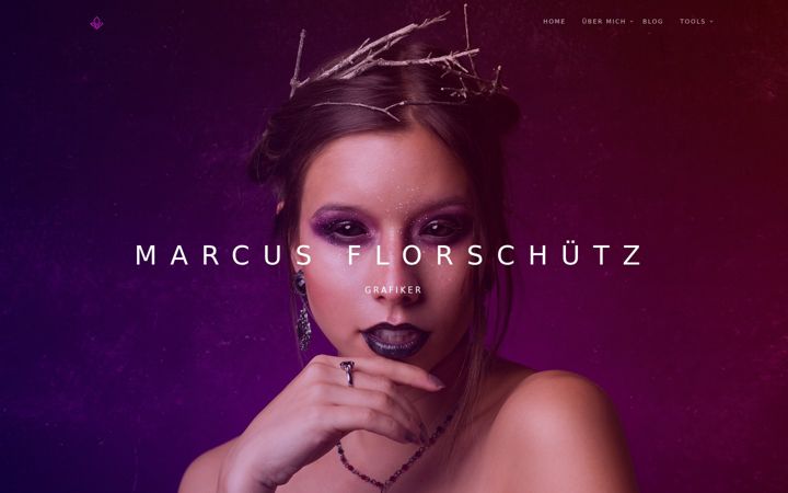 Screenshot of marcusflorschuetz.com