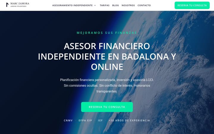 Screenshot of marczamora.net