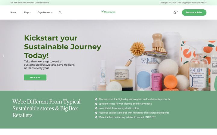 Screenshot of mardavam.com