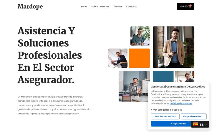 Screenshot of mardope.com