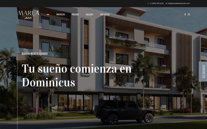 Zrzut ekranu mareabeachcondo.com