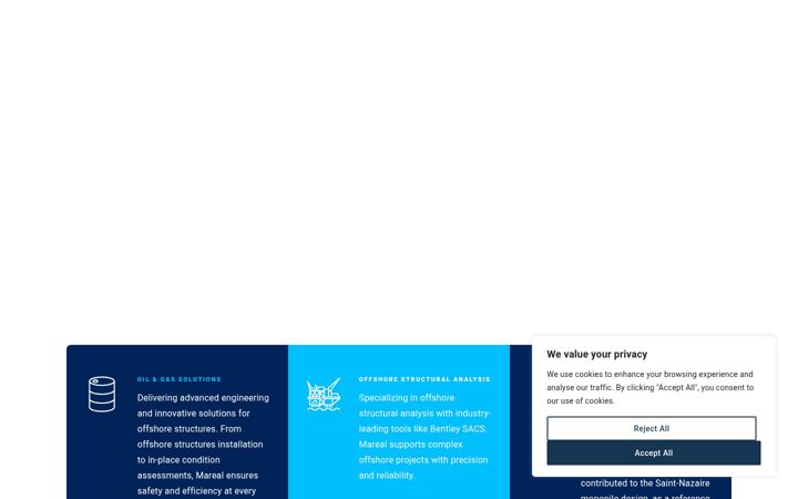 Screenshot of mareal.eu
