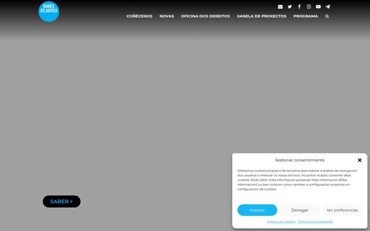 Screenshot of mareatlantica.org