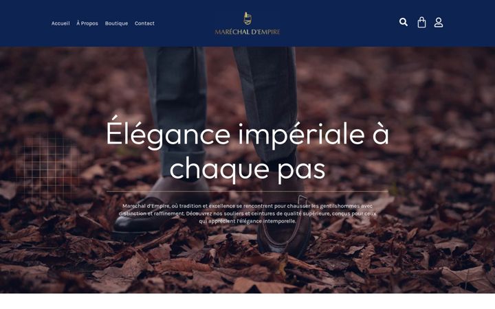 Screenshot of marechaldempire.com