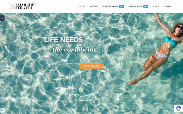 Screenshot of maredei.co.uk