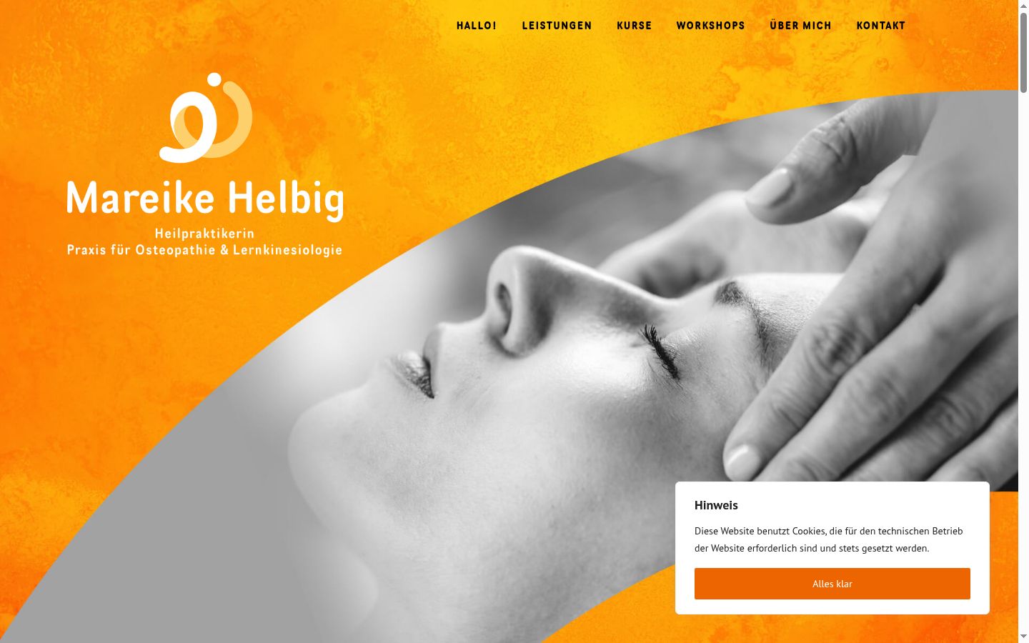 Screenshot des Einwilligungsbanners vor jeglicher Interaktion