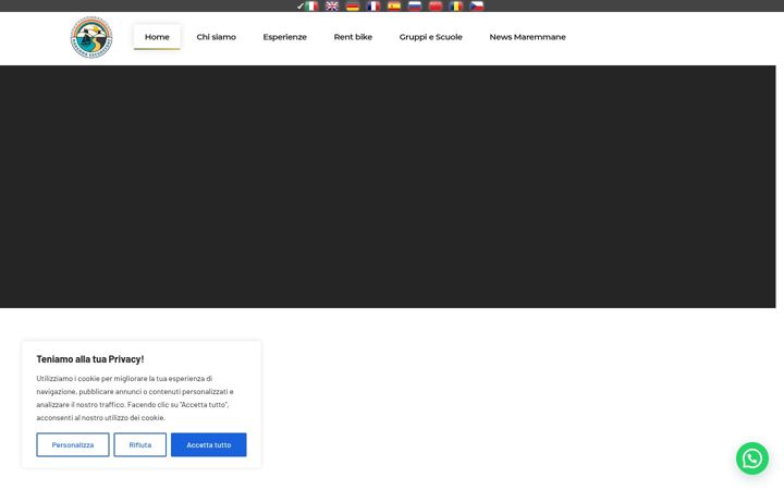 Screenshot of maremmaescursioni.it