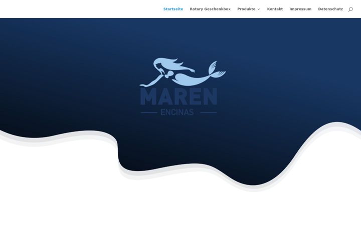 Screenshot of maren-encinas.com