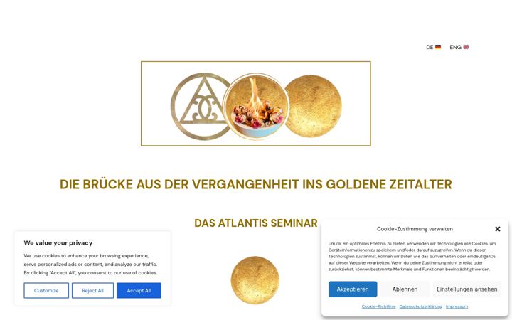 Screenshot of marena-atlantis-healing.com