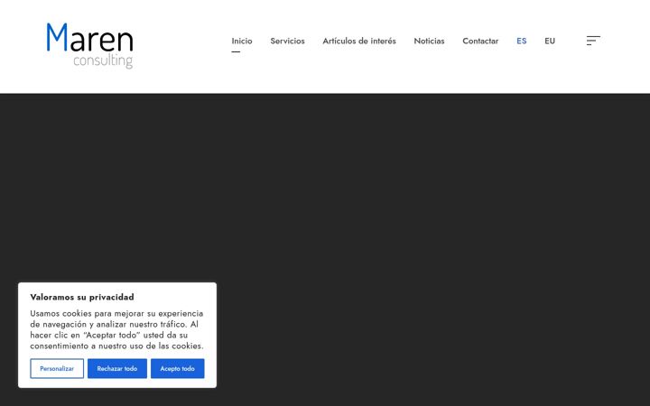 Screenshot of marenconsulting.es