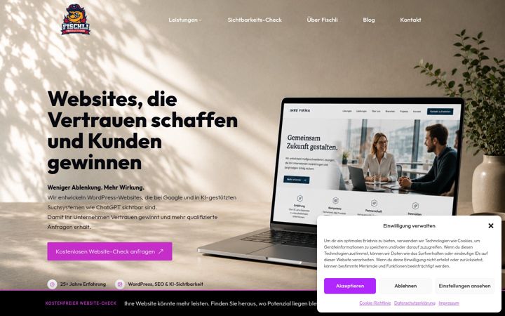 Screenshot of marenherbst.de