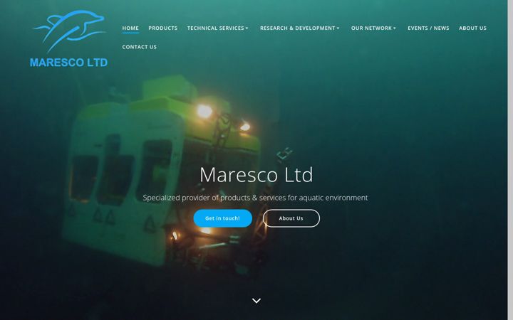 Screenshot of maresco.gr