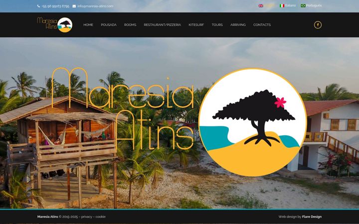 Screenshot of maresia-atins.com