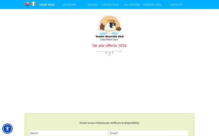 Screenshot of maresila.it