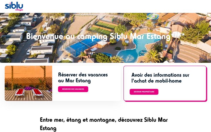 Screenshot of marestang.fr