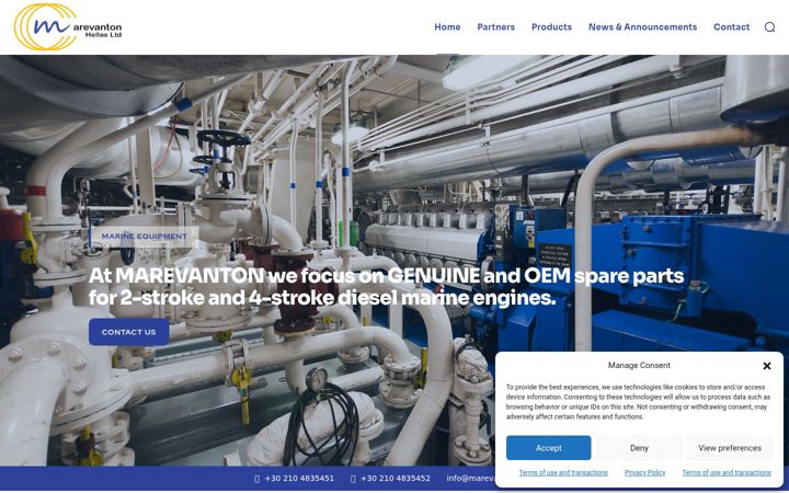 Screenshot of marevanton.com