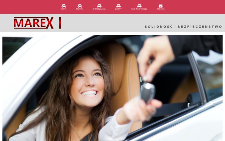 Screenshot of marexauto.com.pl