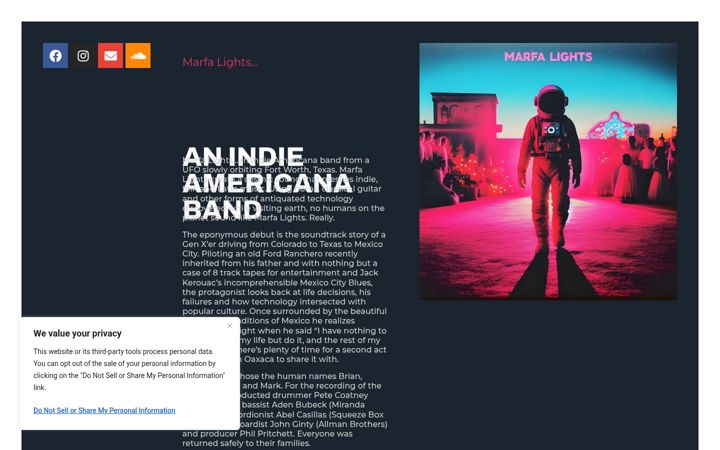 Screenshot of marfalightsofficial.com
