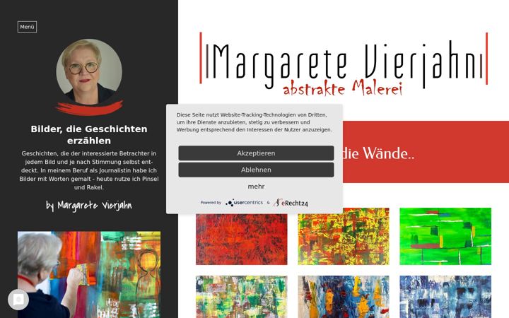 Screenshot of marga-vierjahn.art